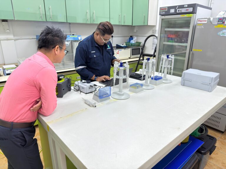 Pipette Leak Testing on Single Channel Micropipette