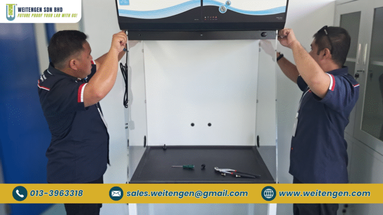June 2025 - Installation & Training of Erlab Smart Ductless Fume Hood at Private International School