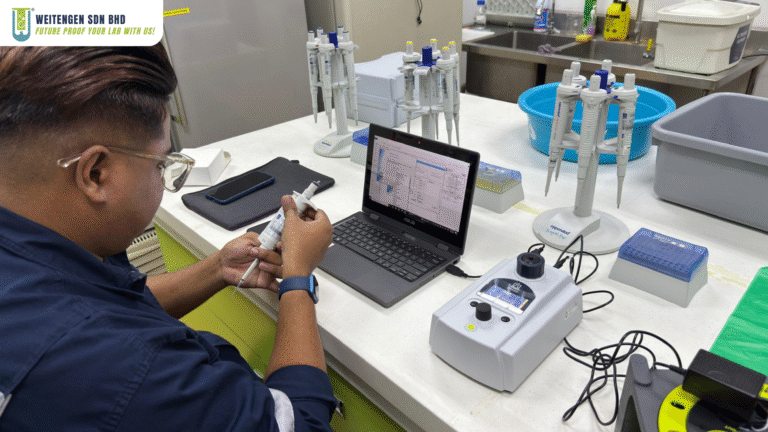 April 2025 - Pipette Leak Test at Government Laboratory