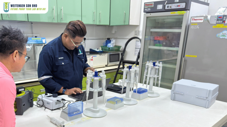 April 2025 - Pipette Leak Test at Government Laboratory